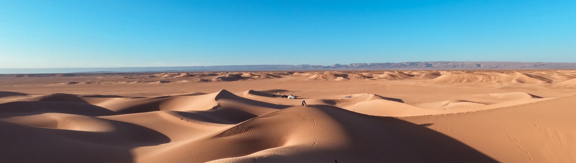 Zandduinen in de Marokkaanse Sahara